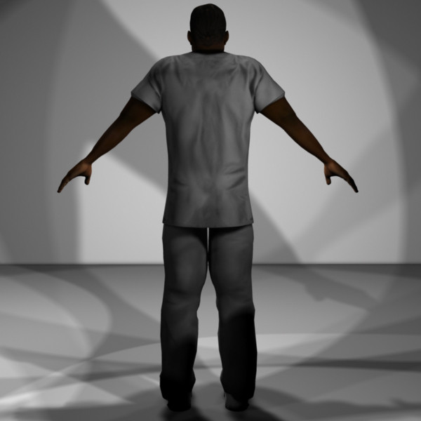 3d model rigged medical personnel - Medical Personnel Collection Rigged - Men #2 by MasonMotion